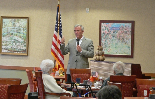 Congressman Katko Visits St. Francis Commons for a Resident Forum